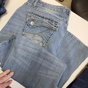 Catos Premium Light Blue Denim Jeans, Bootcut Relaxed